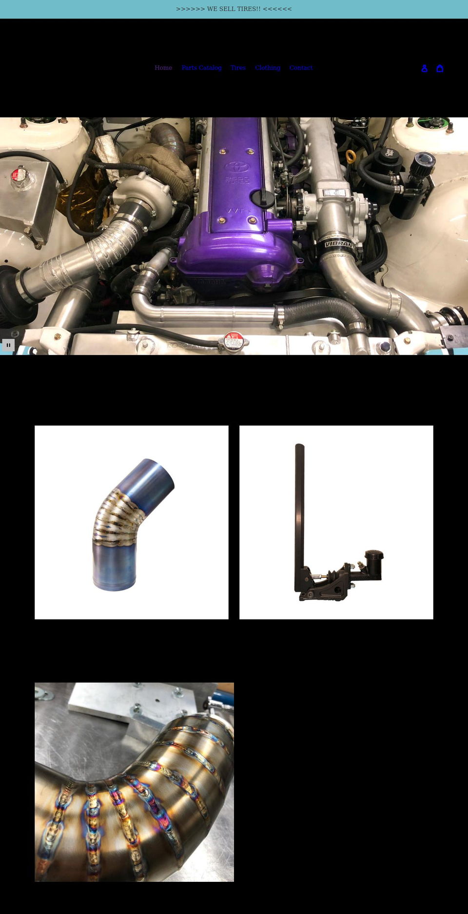 lintonmotorsports.com shopify website screenshot