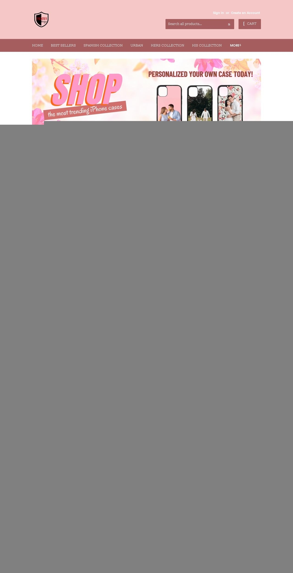 linuxleather.com shopify website screenshot