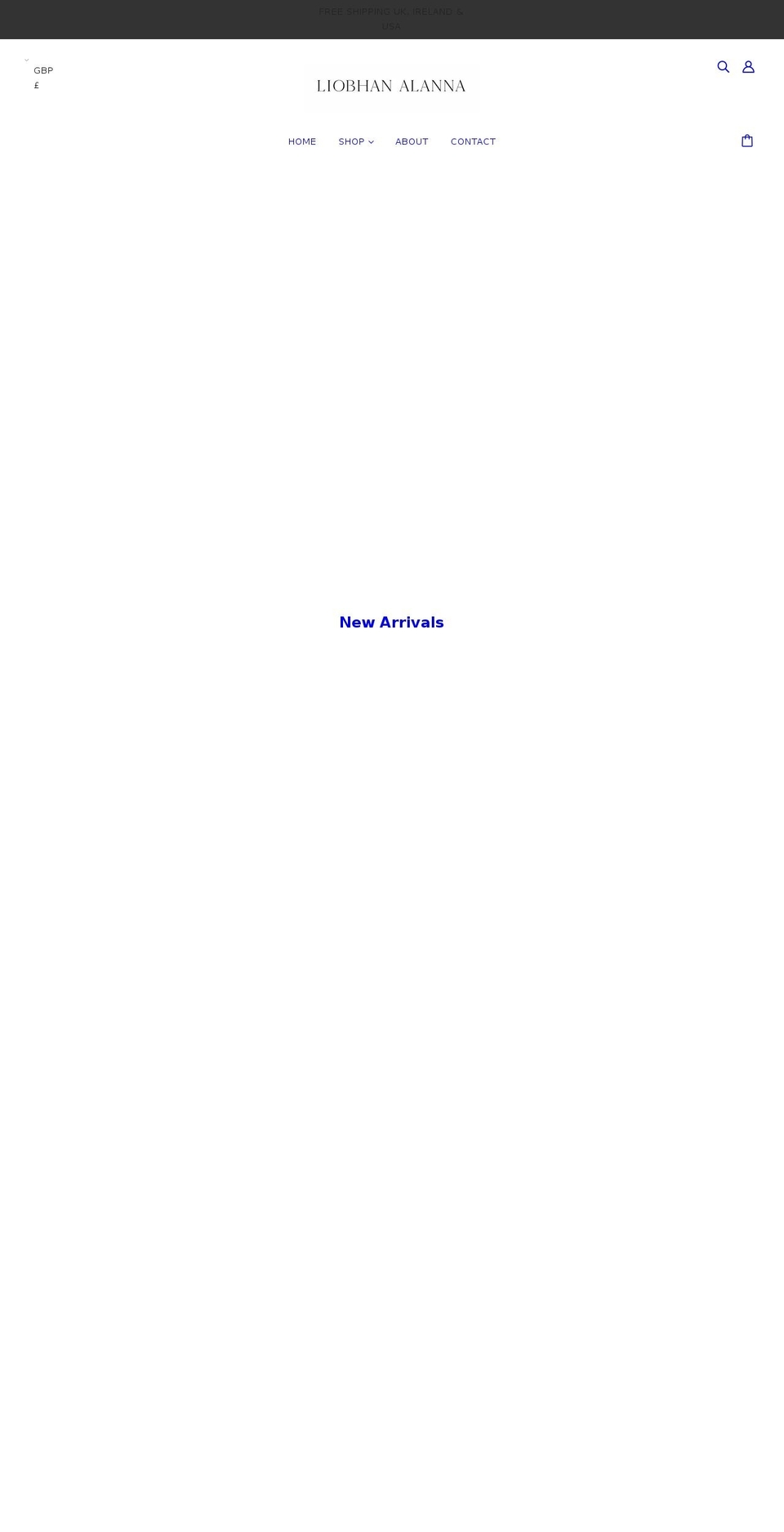 liobhanalanna.com shopify website screenshot