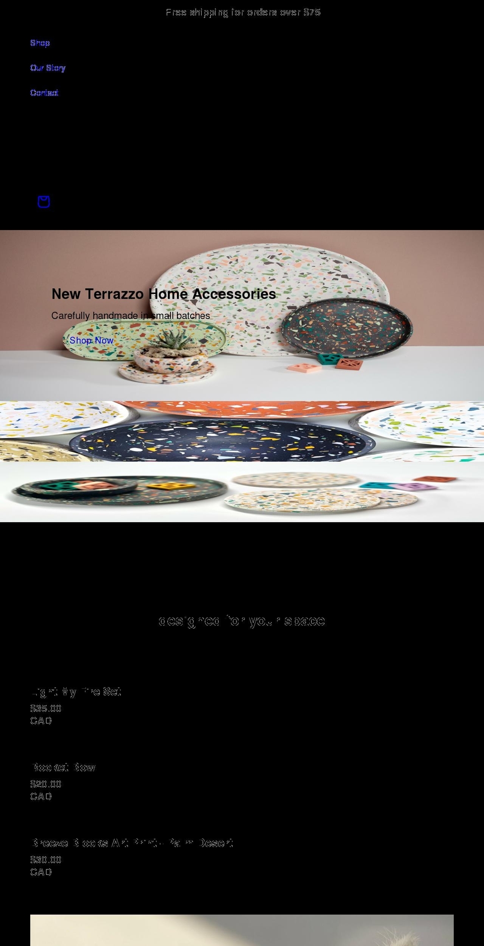 lionandblossom.com shopify website screenshot