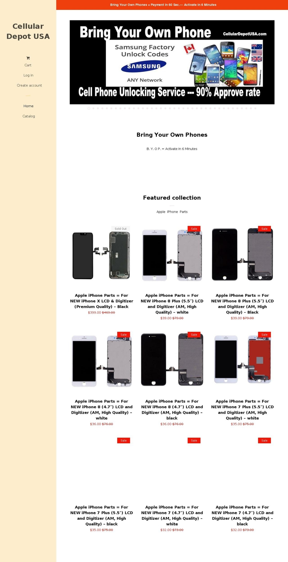 lionelwealth.com — Shopify storefront screenshot