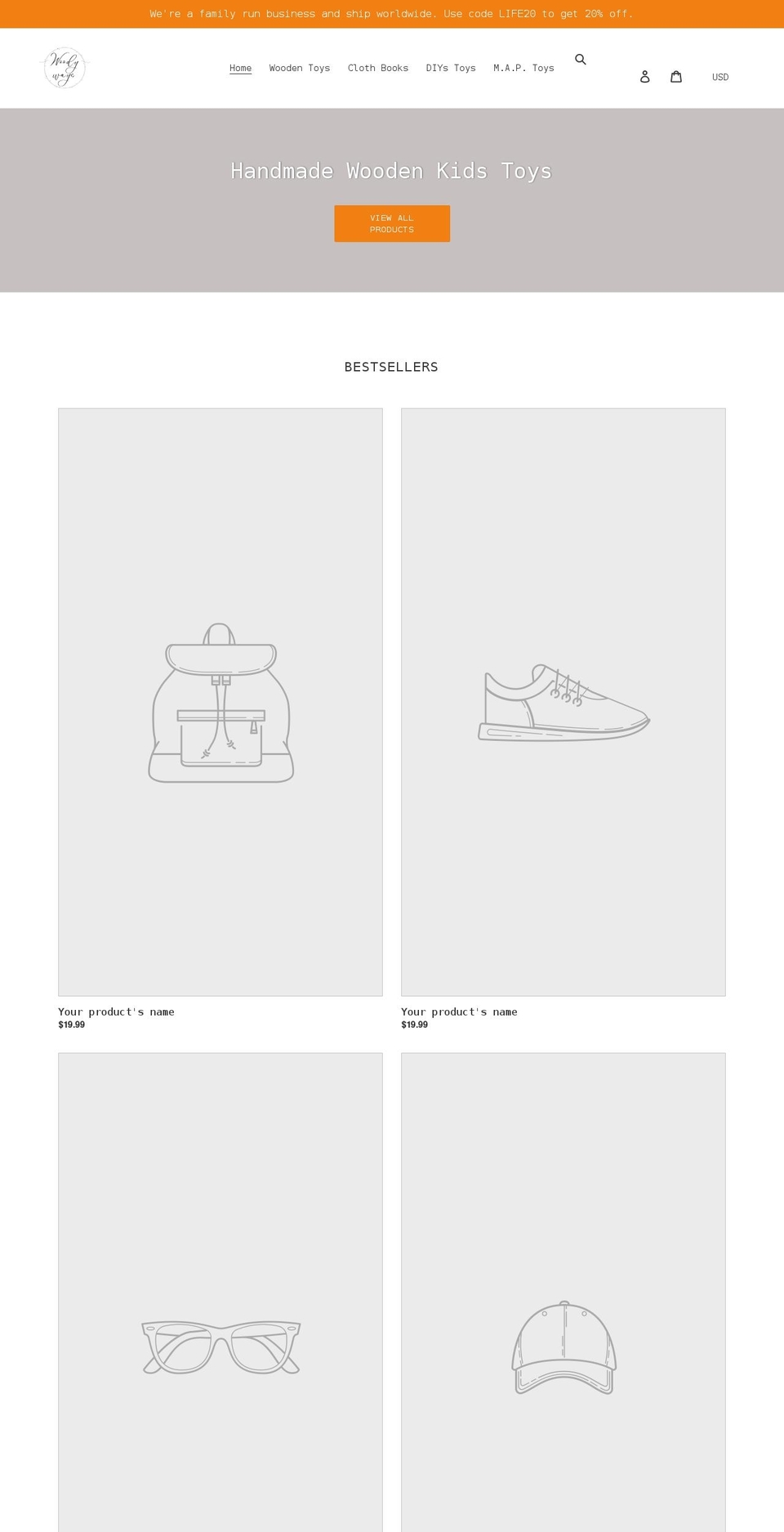 lionestore.com shopify website screenshot