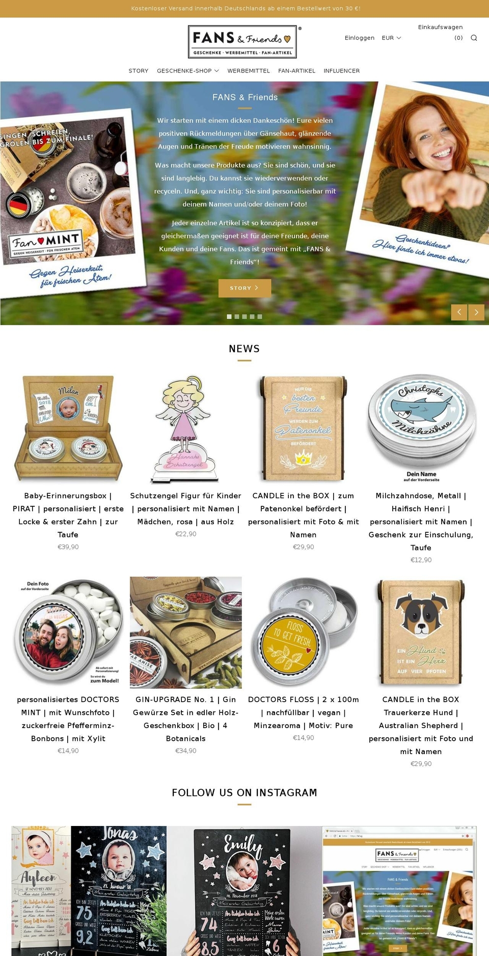 lippenpfleger.com — Shopify storefront screenshot