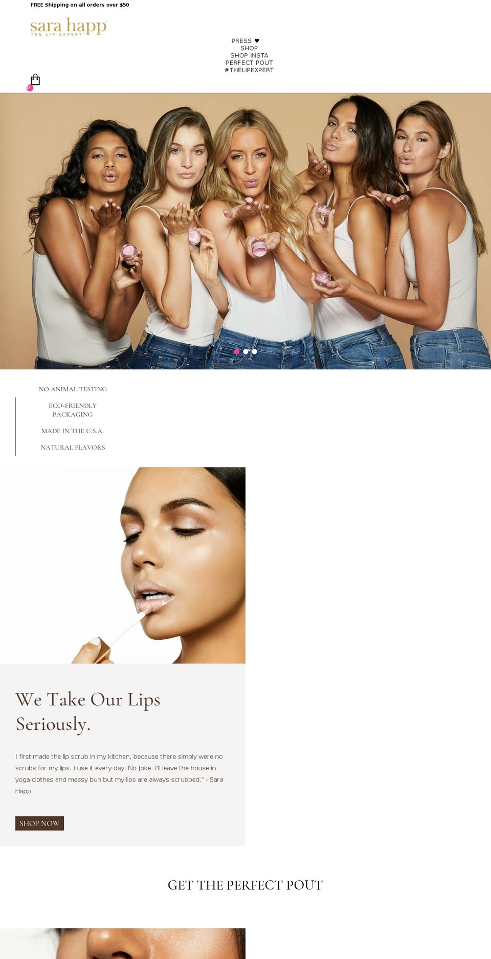 SEED \/\/ 1.0 Shopify theme site example lipspiration.com