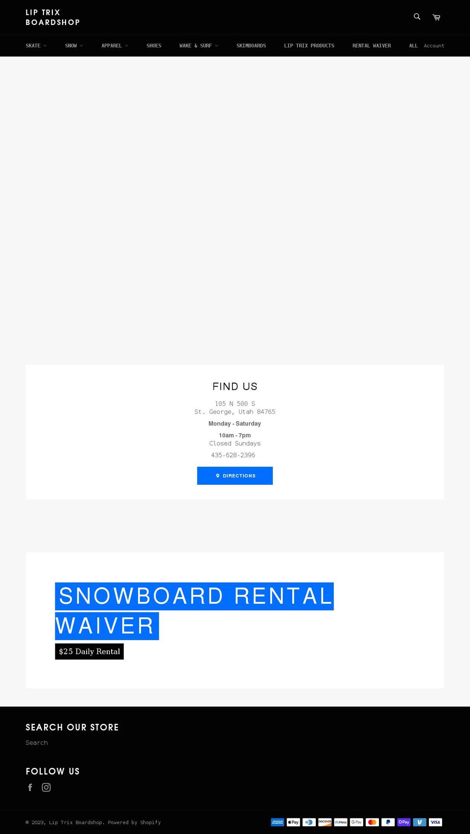 liptrix.com shopify website screenshot