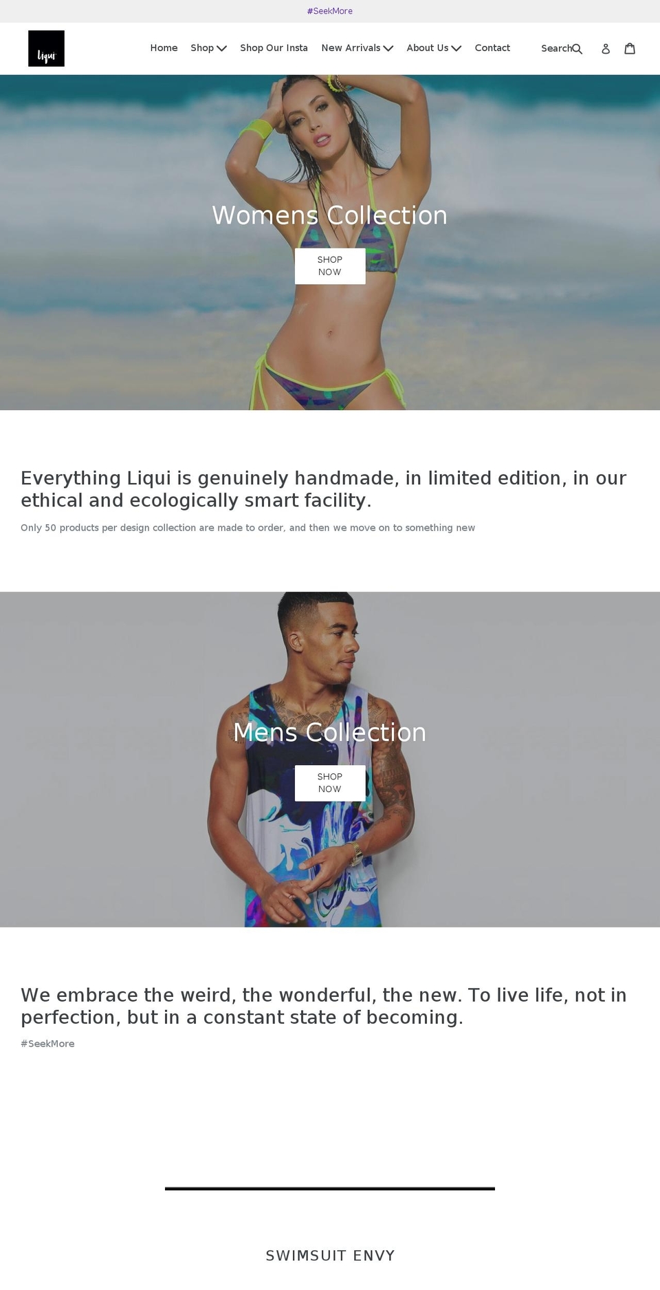 liquibrand.com shopify website screenshot