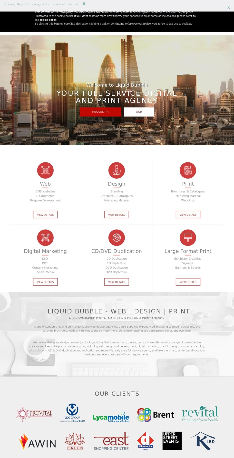 liquidbubbleprint.com — Shopify storefront screenshot