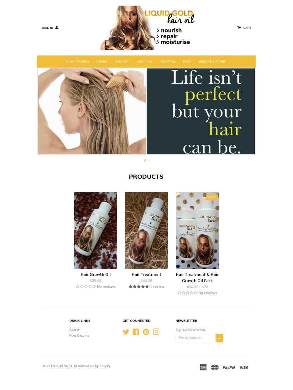 Copy of Solo Shopify theme site example liquidgoldhairoil.com