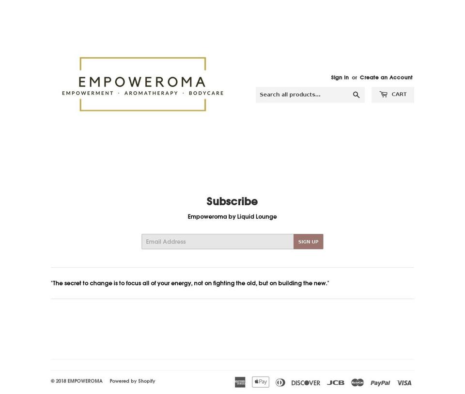 liquidloungebath.com — Shopify storefront screenshot