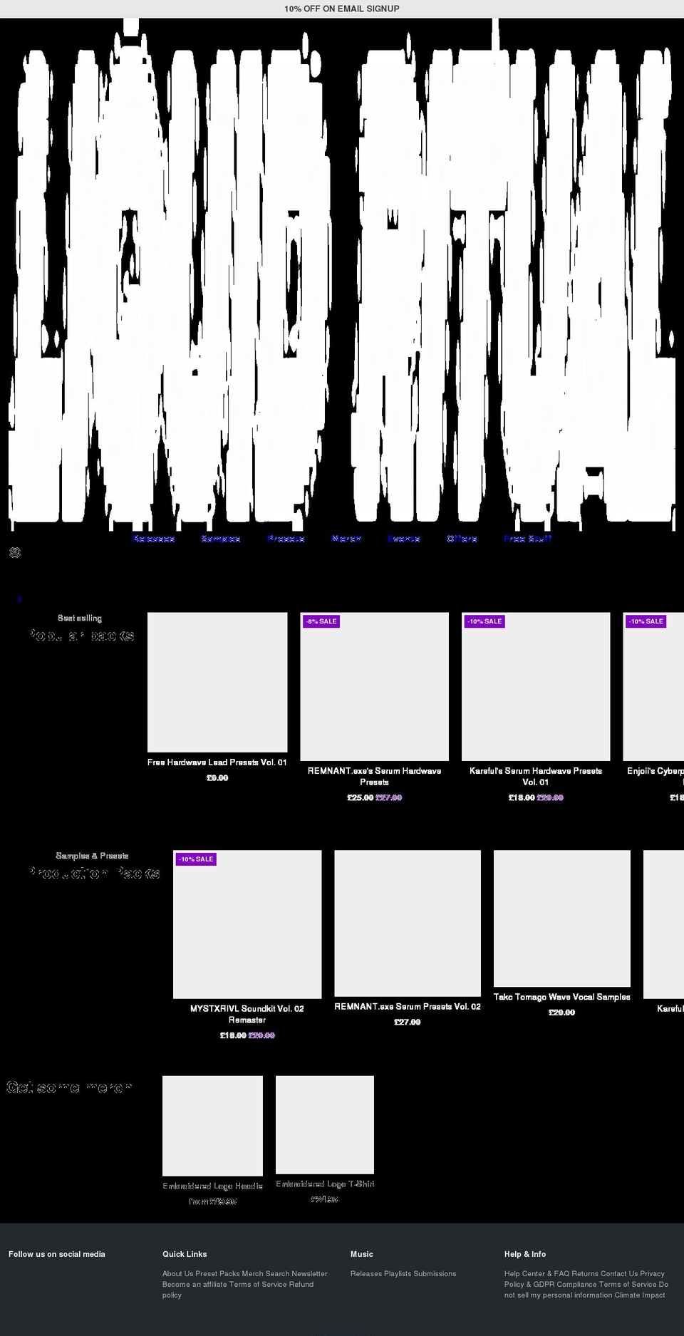 liquidritual.com shopify website screenshot