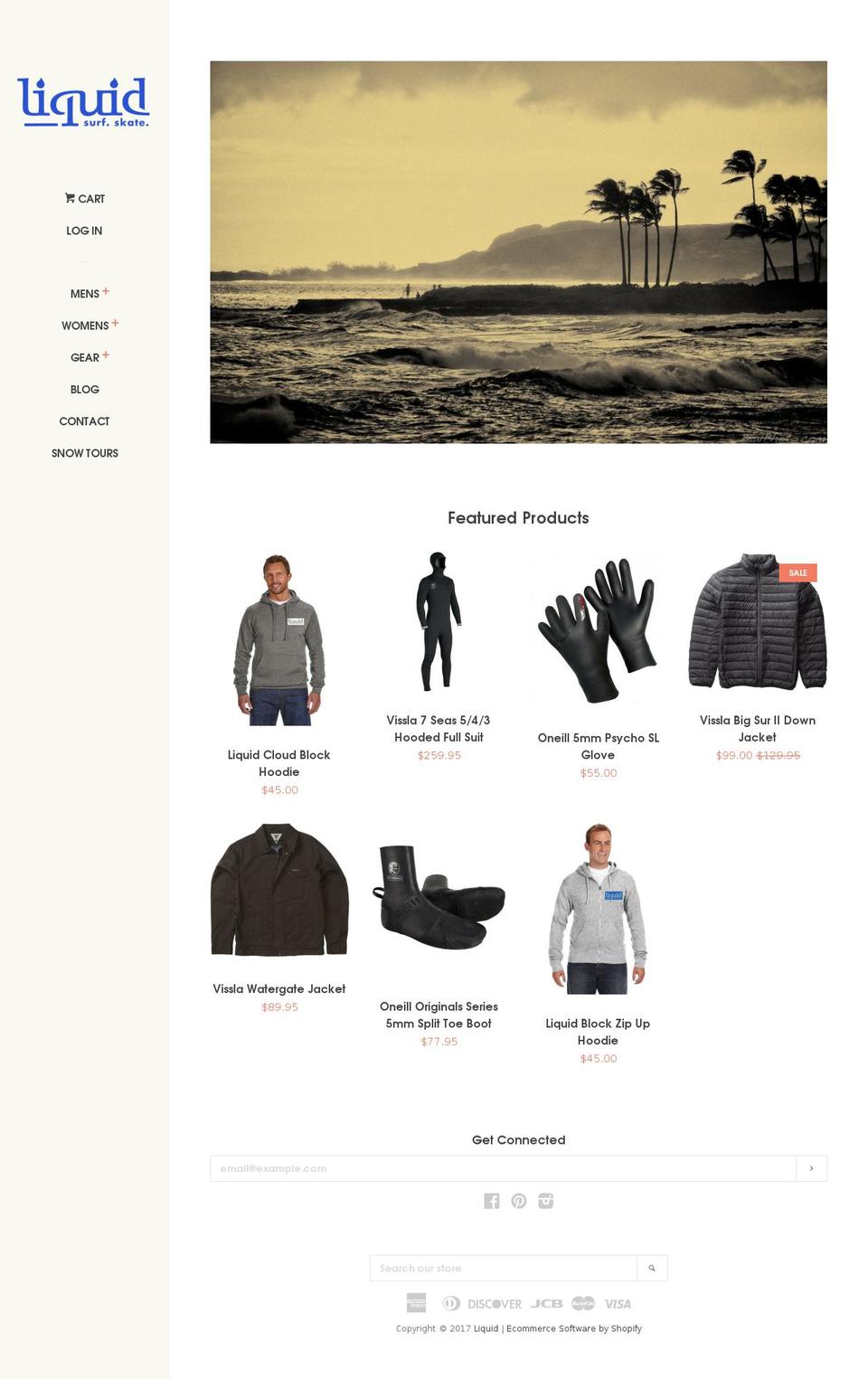 liquidss.com shopify website screenshot