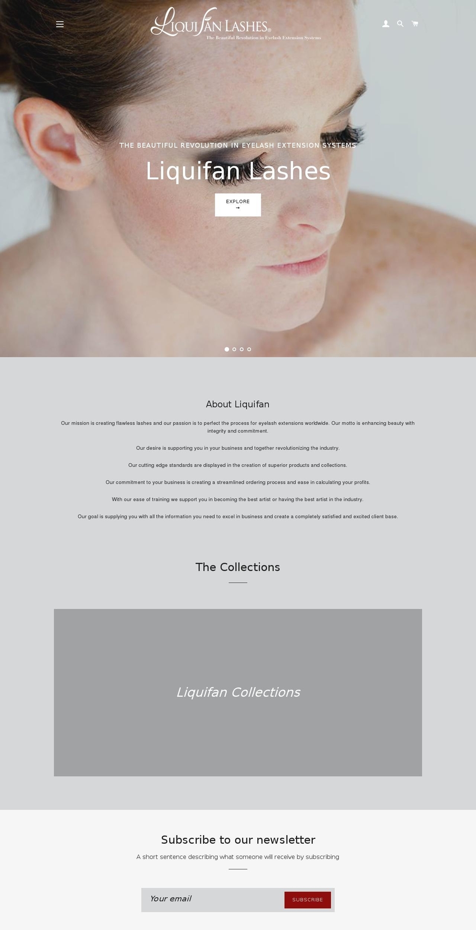 liquifan.com shopify website screenshot