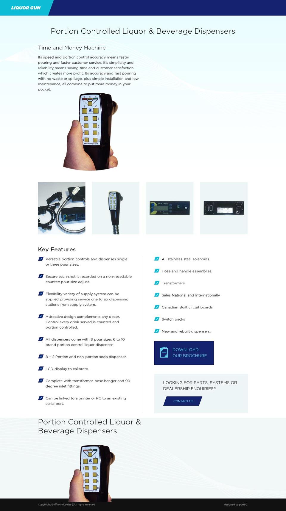 liquorgun.com — Shopify storefront screenshot