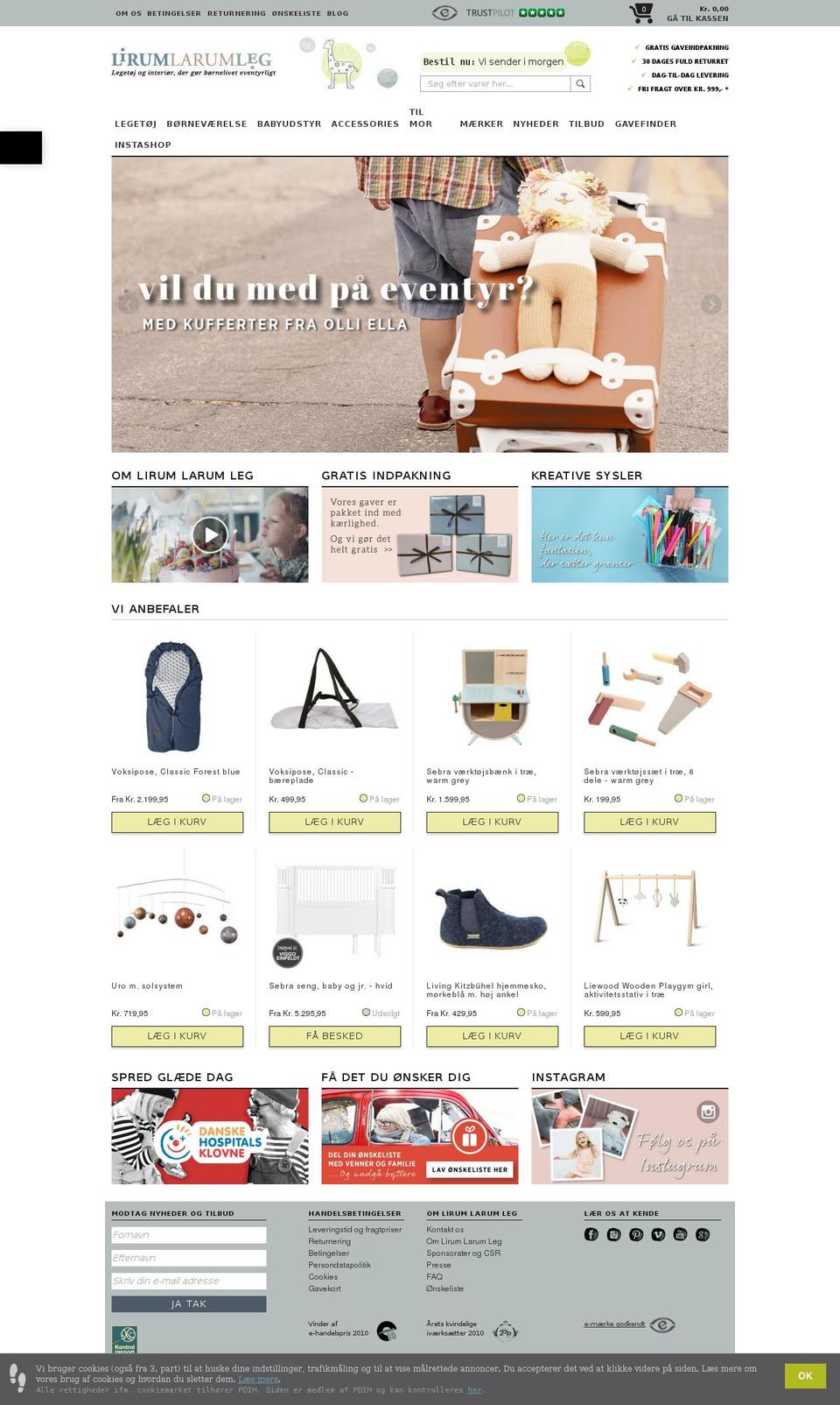 lirumlarumleg.se shopify website screenshot