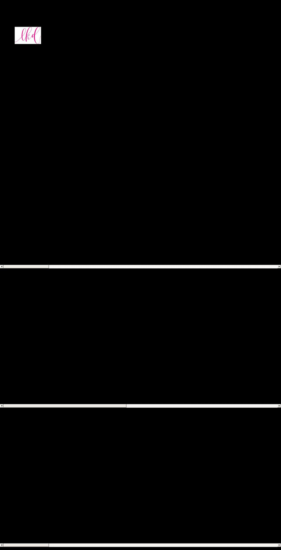 lisakaydesigns.com shopify website screenshot