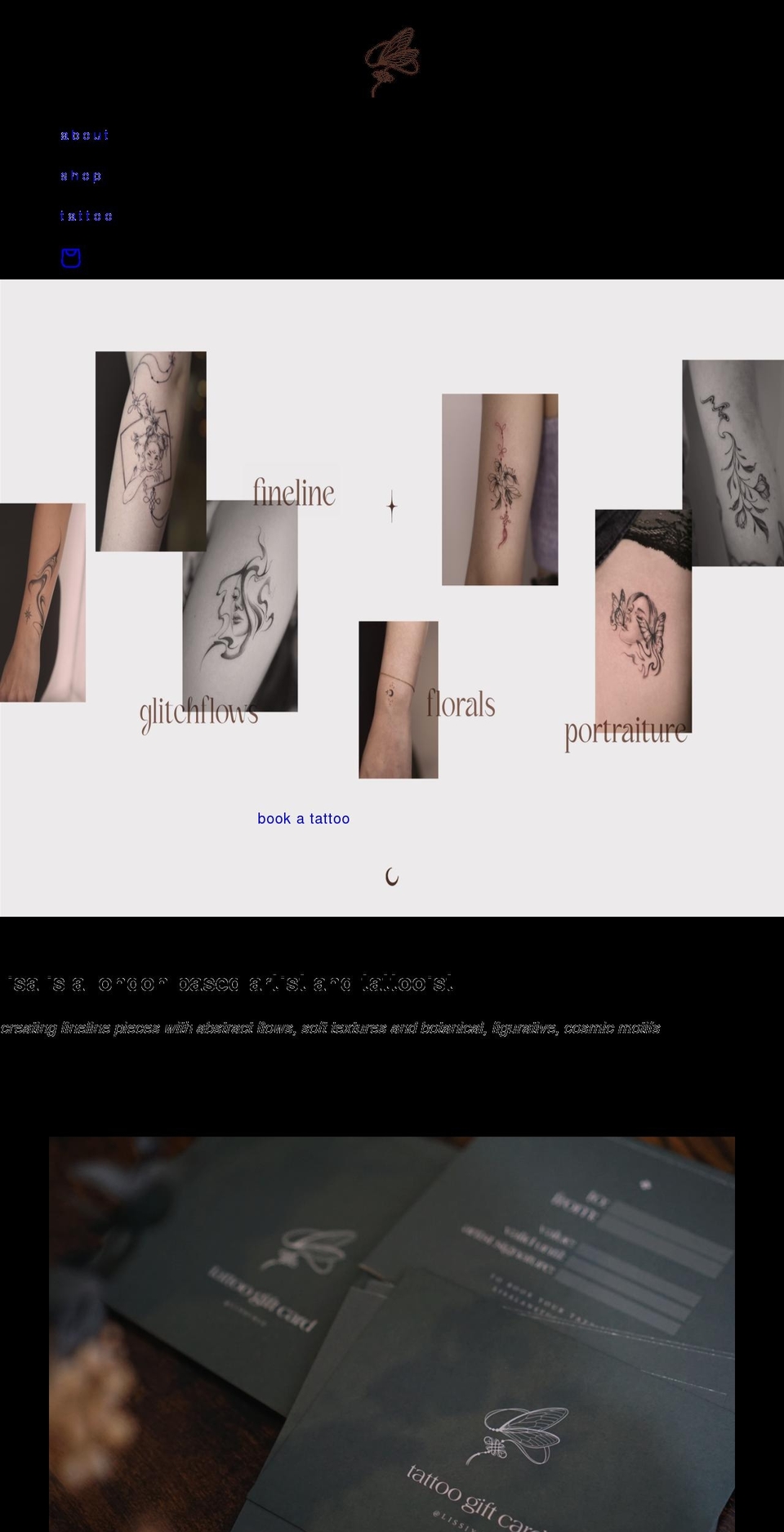 lisalanstudio.com shopify website screenshot