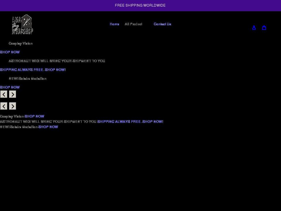 lisatinyworkshop.com shopify website screenshot