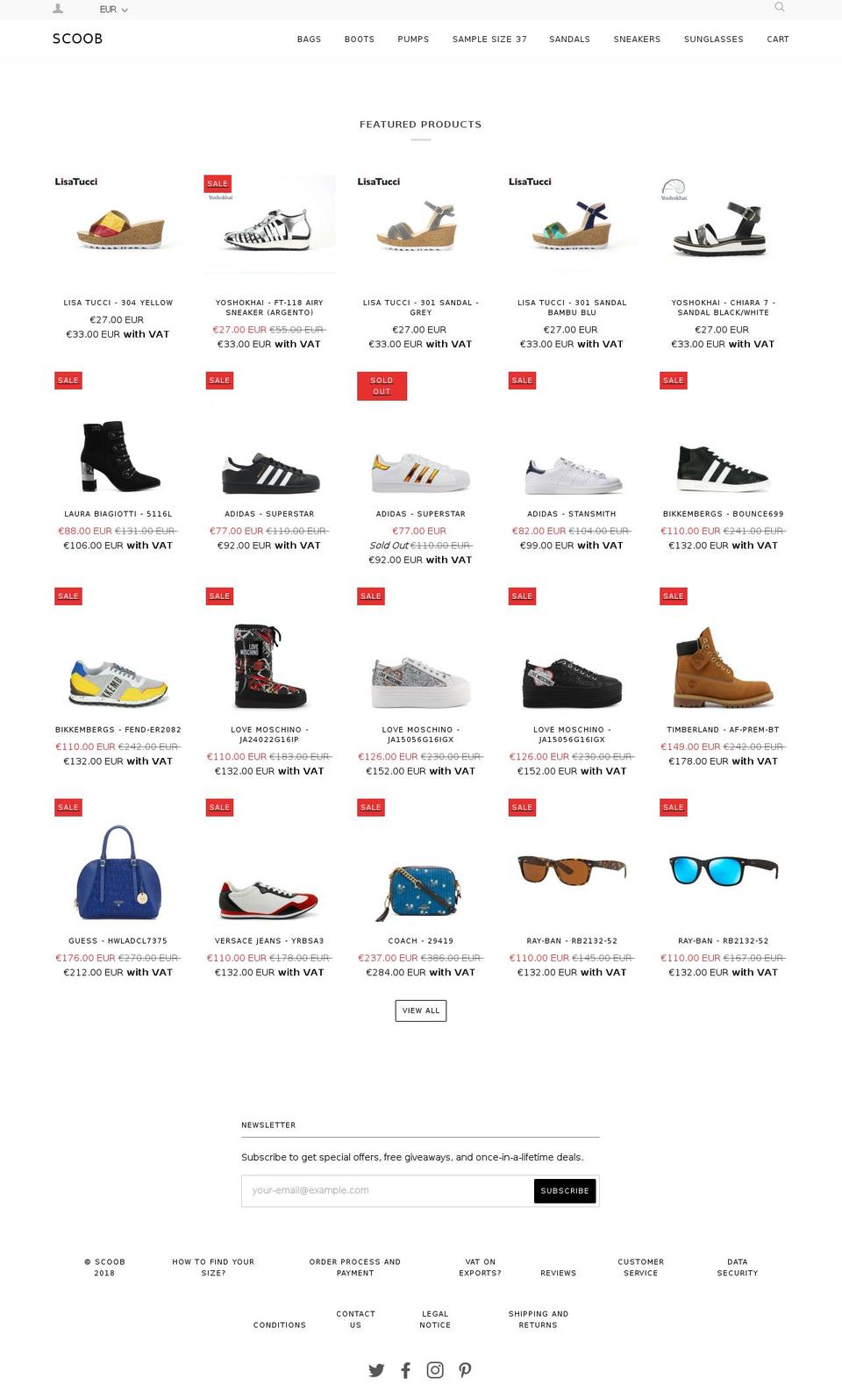 lisatucci.de shopify website screenshot