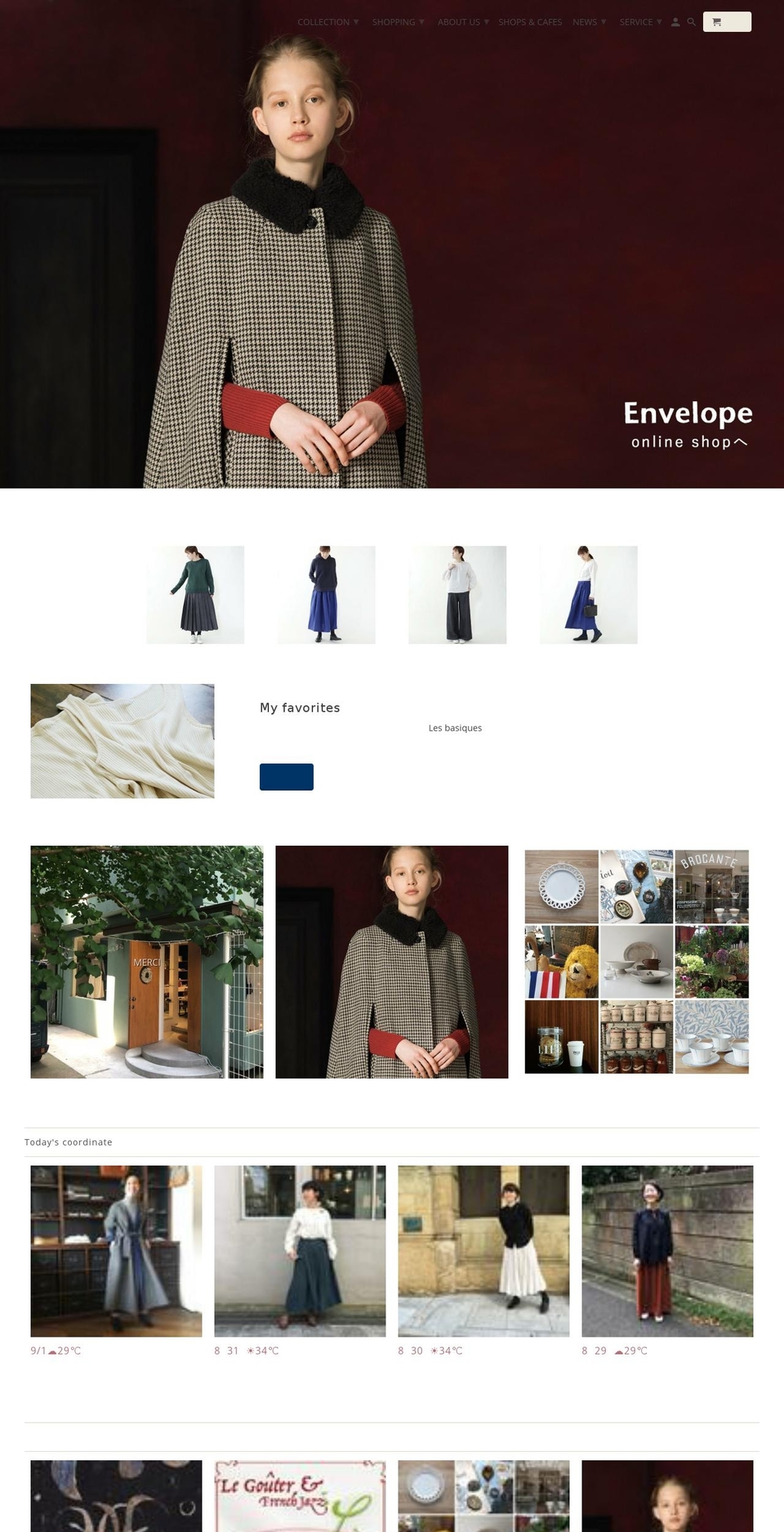 lisettetokyo.com — Shopify storefront screenshot