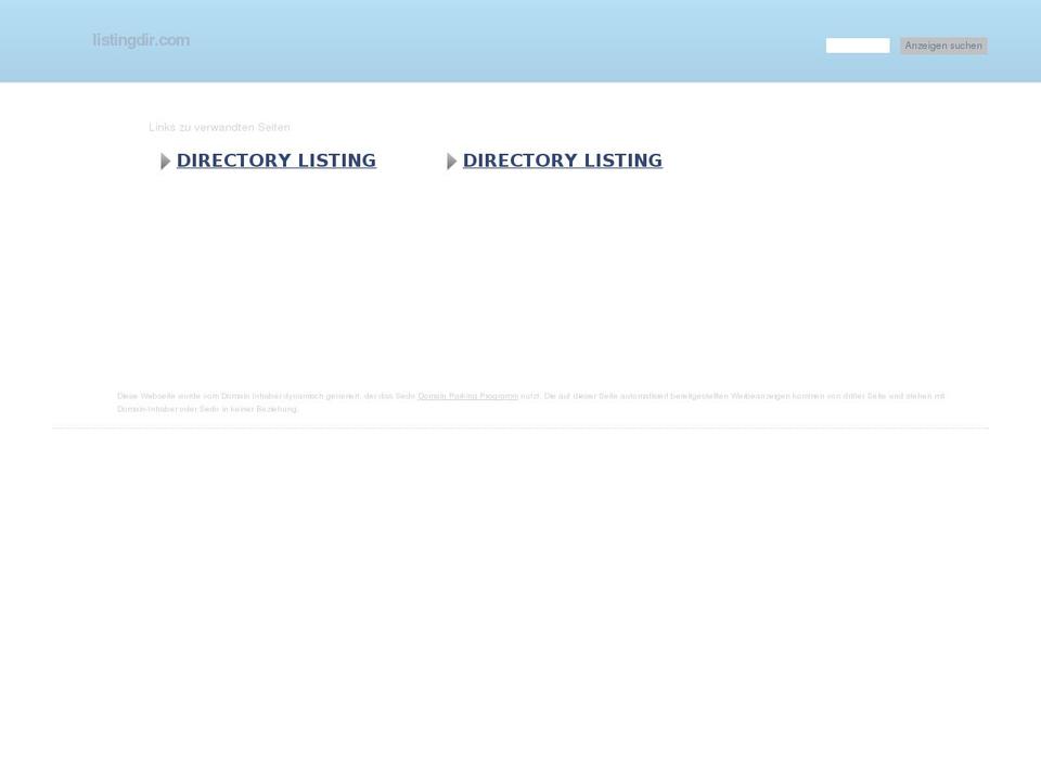 listingdir.com shopify website screenshot