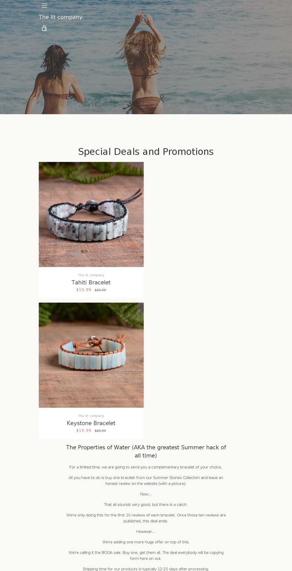 lit-co.com — Shopify storefront screenshot