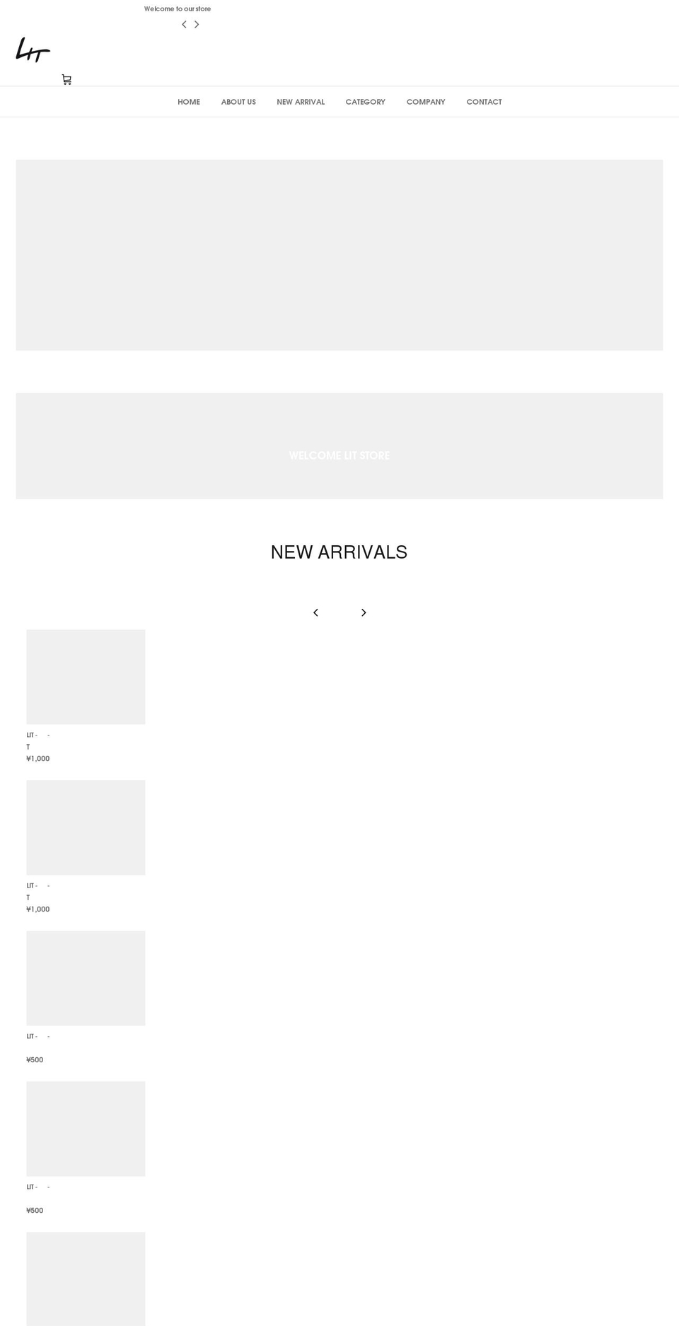 lit-shop.net shopify website screenshot