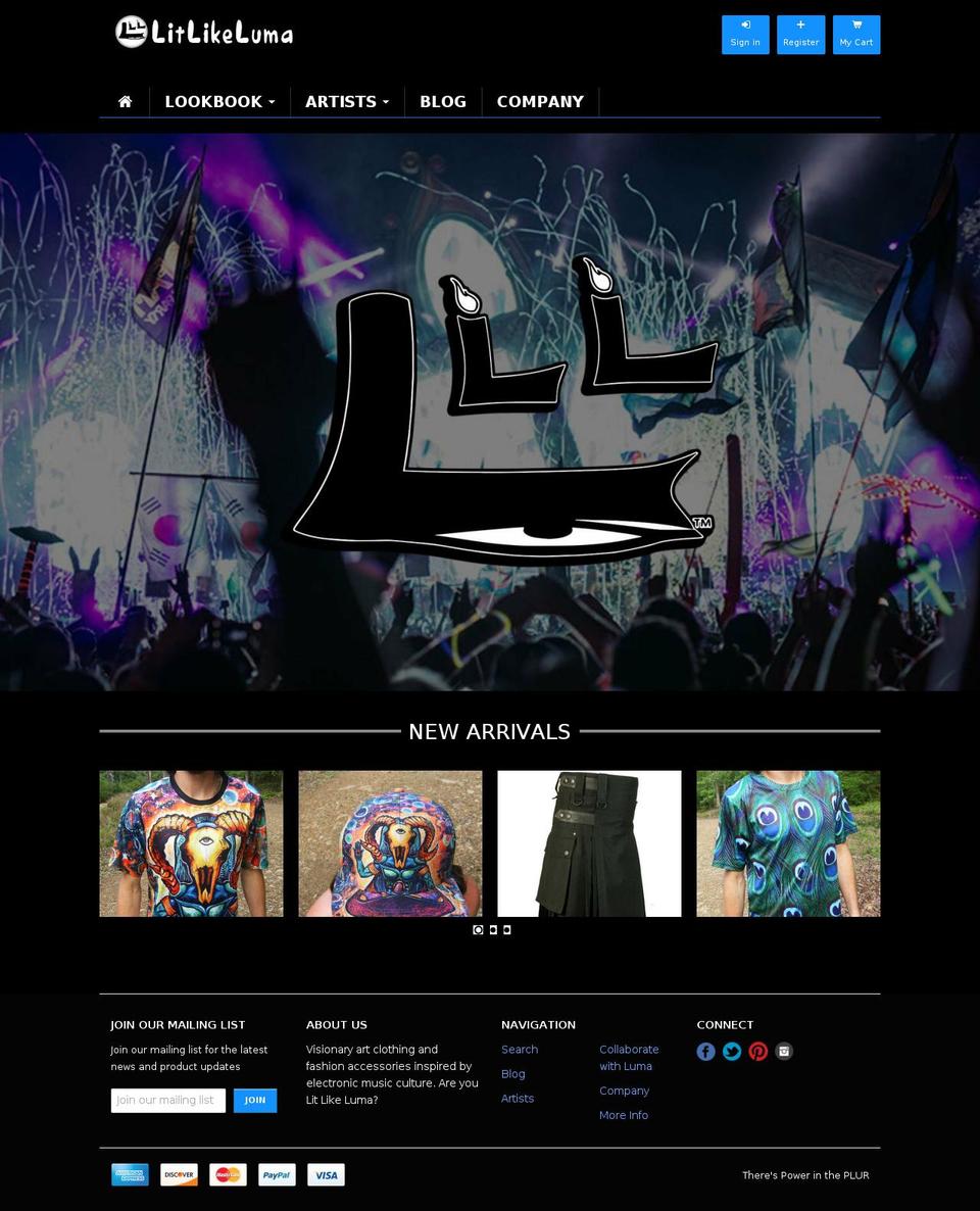 foundation-v2-2 Shopify theme site example litbyluma.com