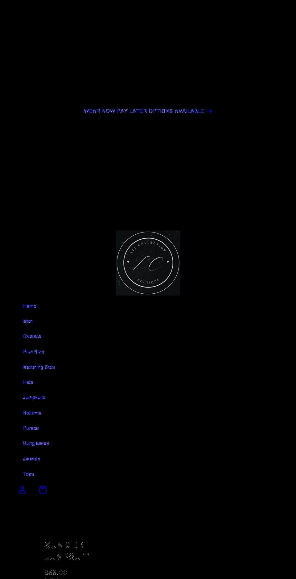 litcollection.com shopify website screenshot