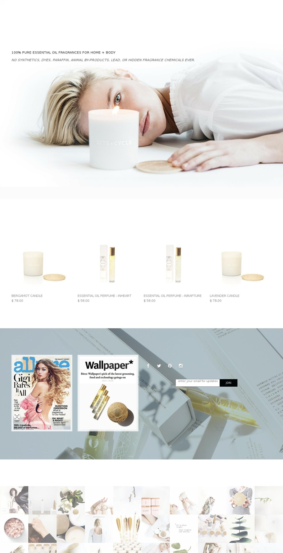 liteandcycle.com shopify website screenshot