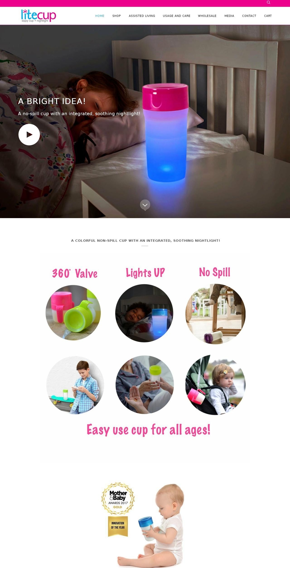 litecupusa.com shopify website screenshot