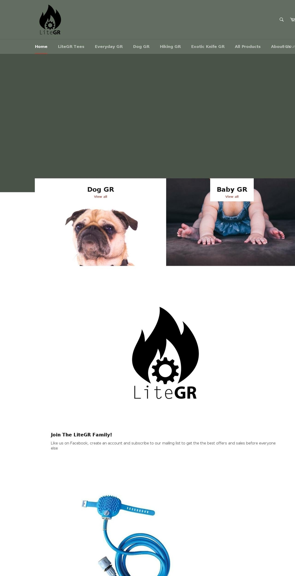 litegr.com — Shopify storefront screenshot