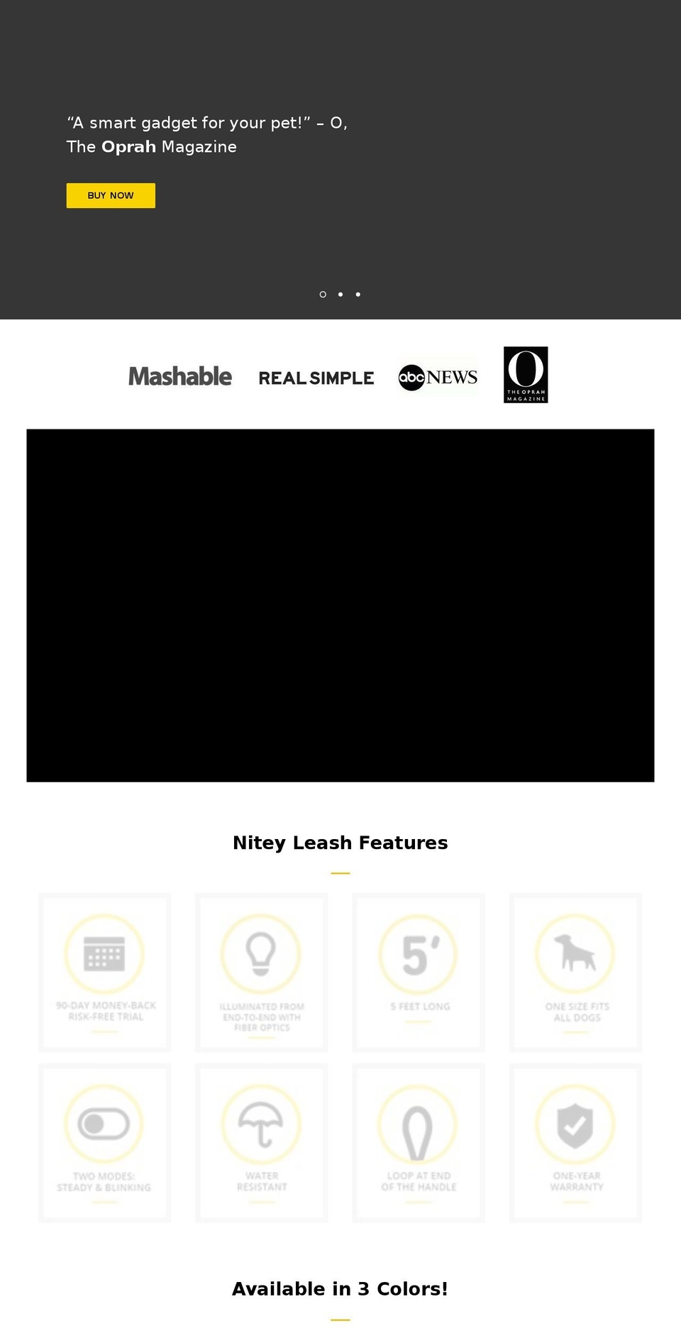 Copy of Copy of Copy of Parallax Shopify theme site example litelyleash.com