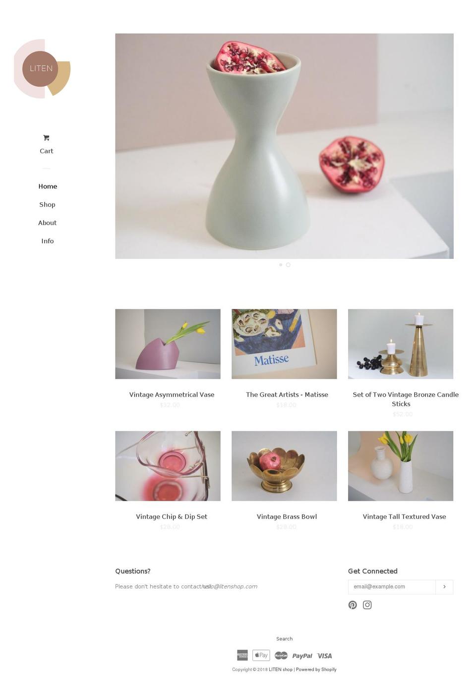 litenshop.com — Shopify storefront screenshot