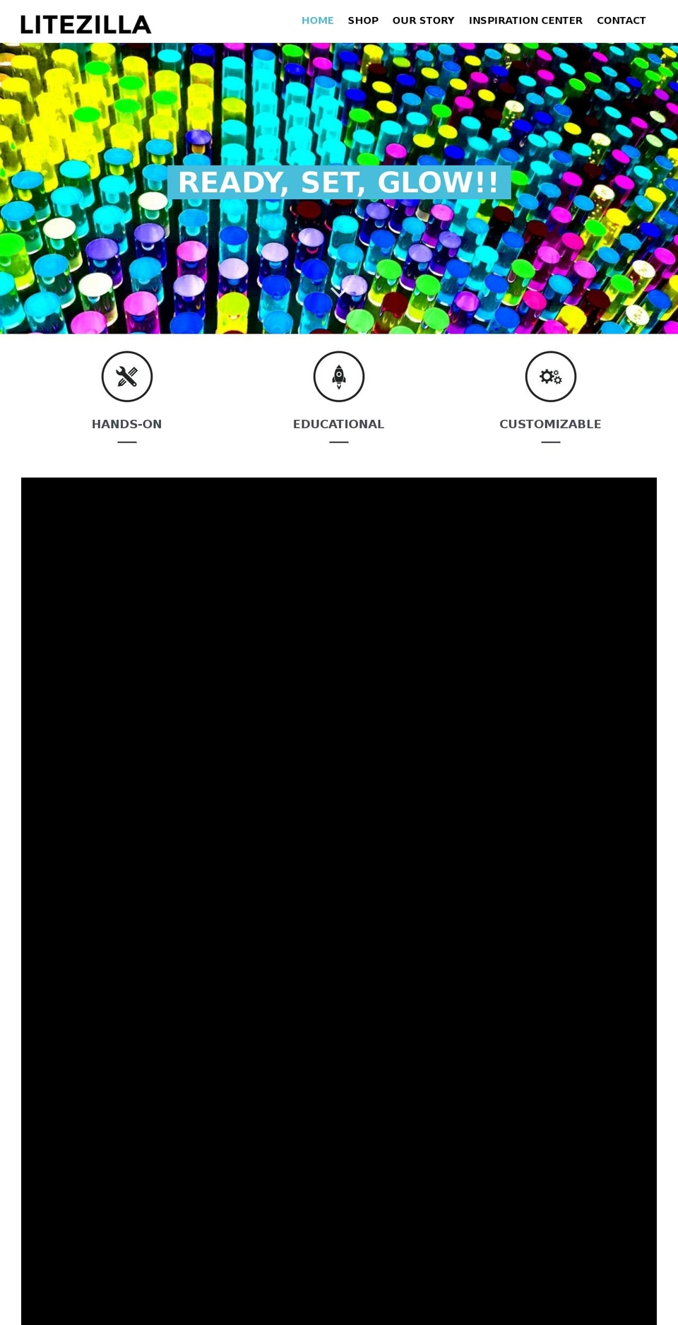 litezilla.com shopify website screenshot