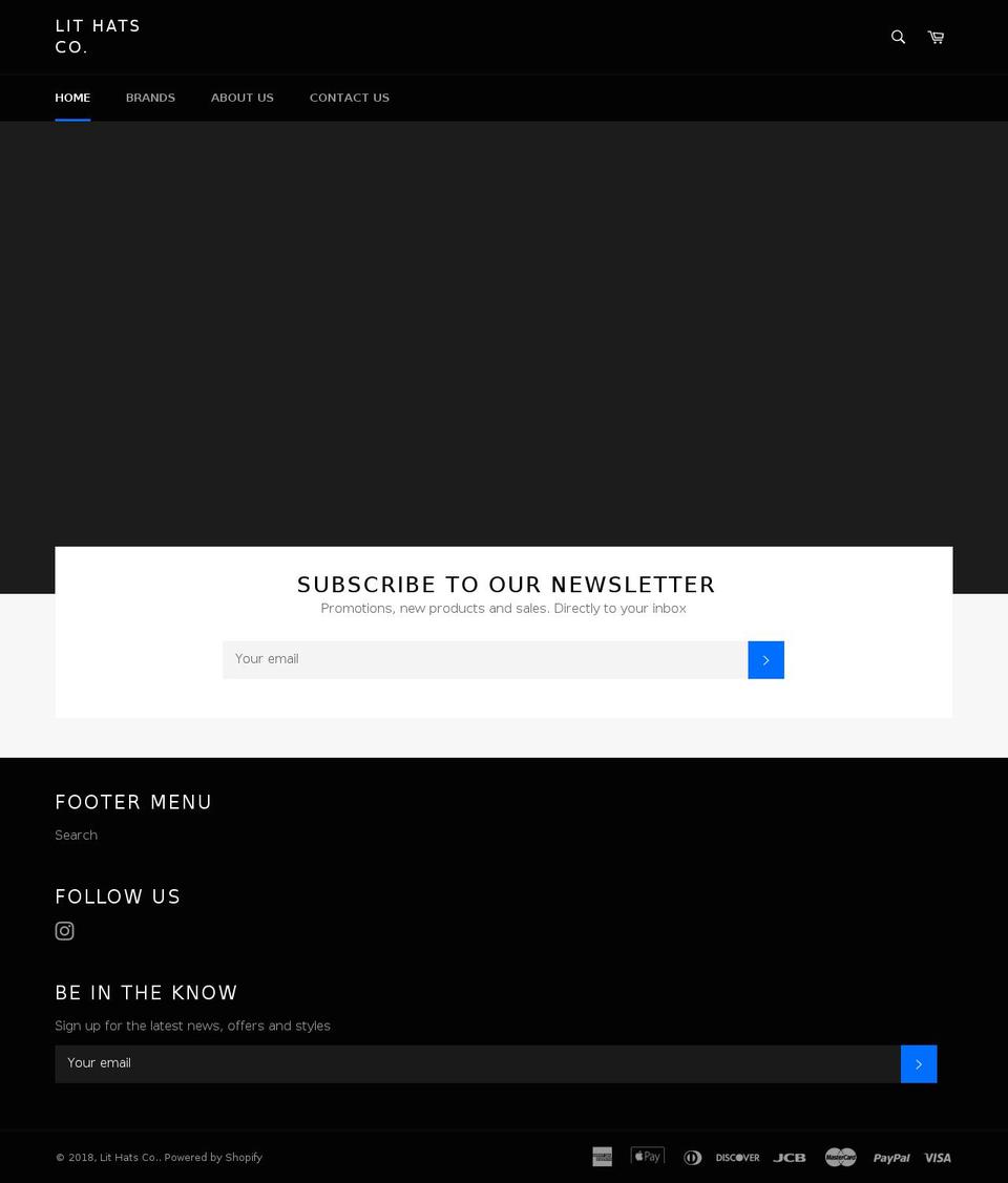 lithatsla.com — Shopify storefront screenshot