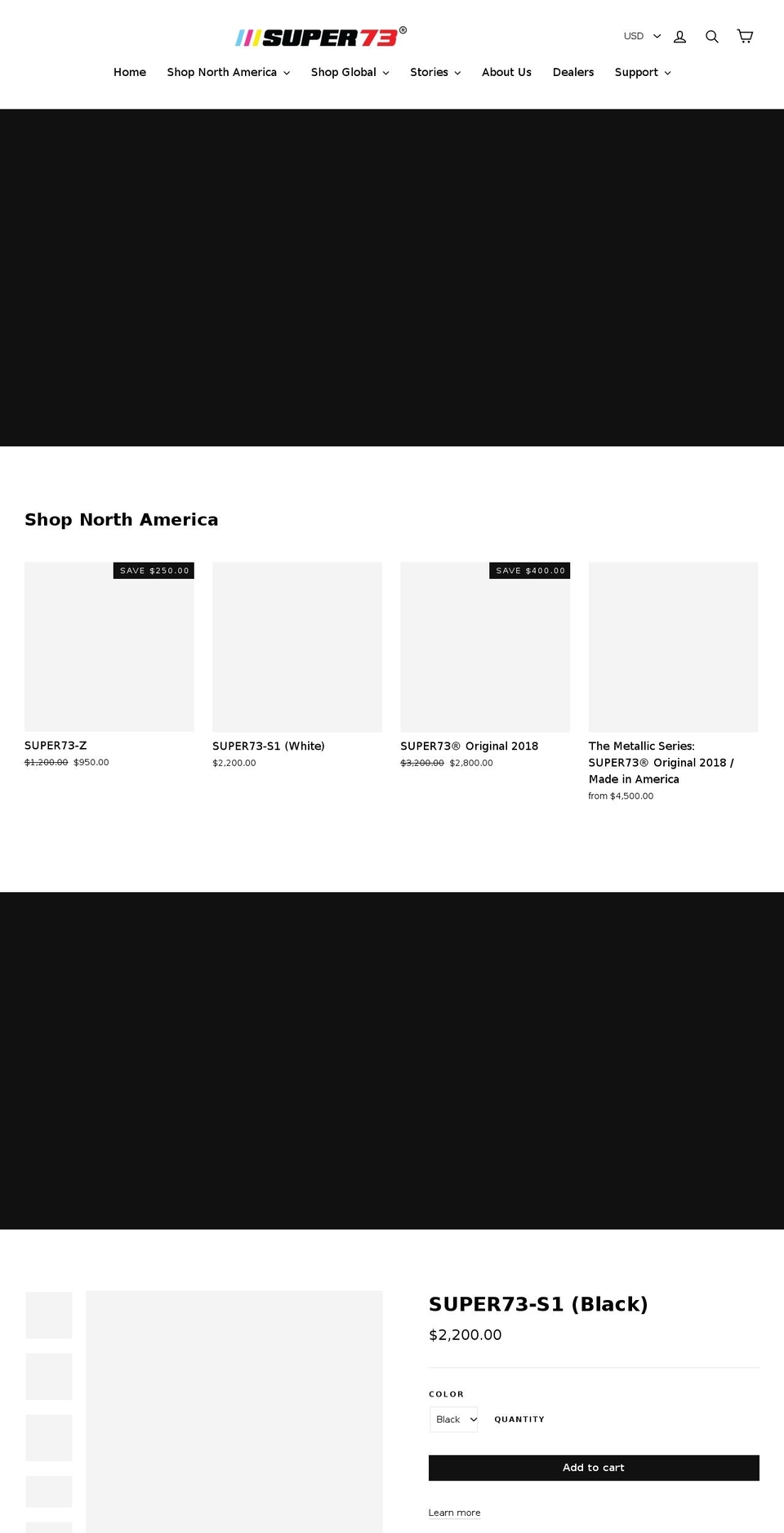 lithiumindustries.com — Shopify storefront screenshot
