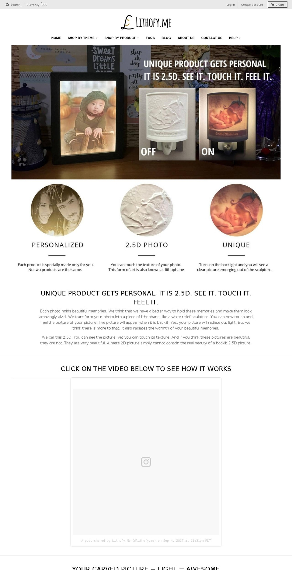 lithofy.com — Shopify storefront screenshot
