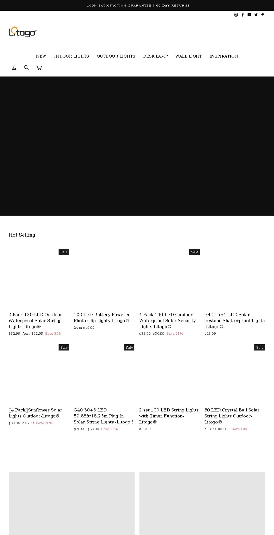 litogoglobal.com shopify website screenshot