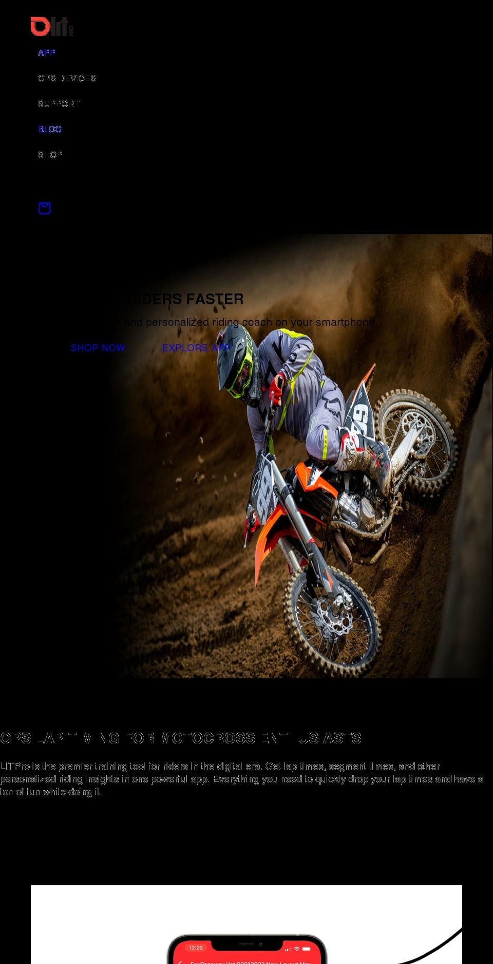 litprolive.com shopify website screenshot