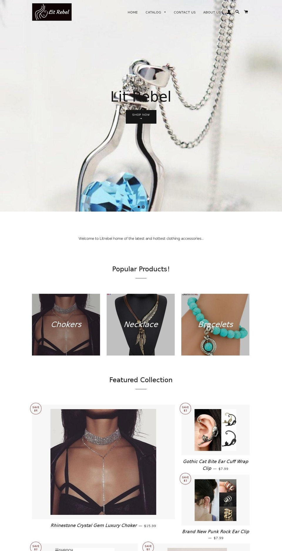litrebel.com — Shopify storefront screenshot