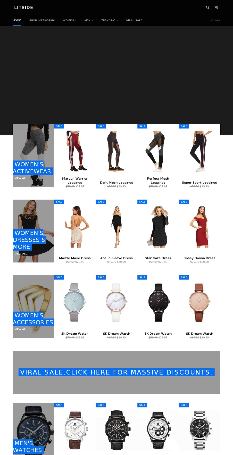 litside.com — Shopify storefront screenshot