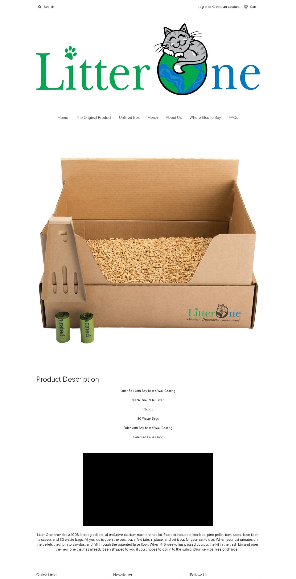 litter1.com — Shopify storefront screenshot