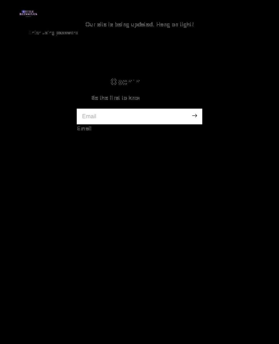 little-blessings-cosmetics.myshopify.com shopify website screenshot