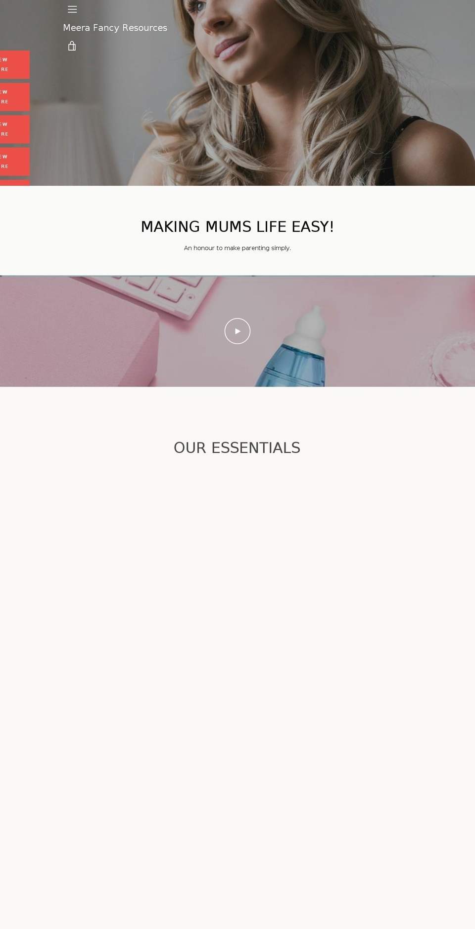 little-born.com — Shopify storefront screenshot