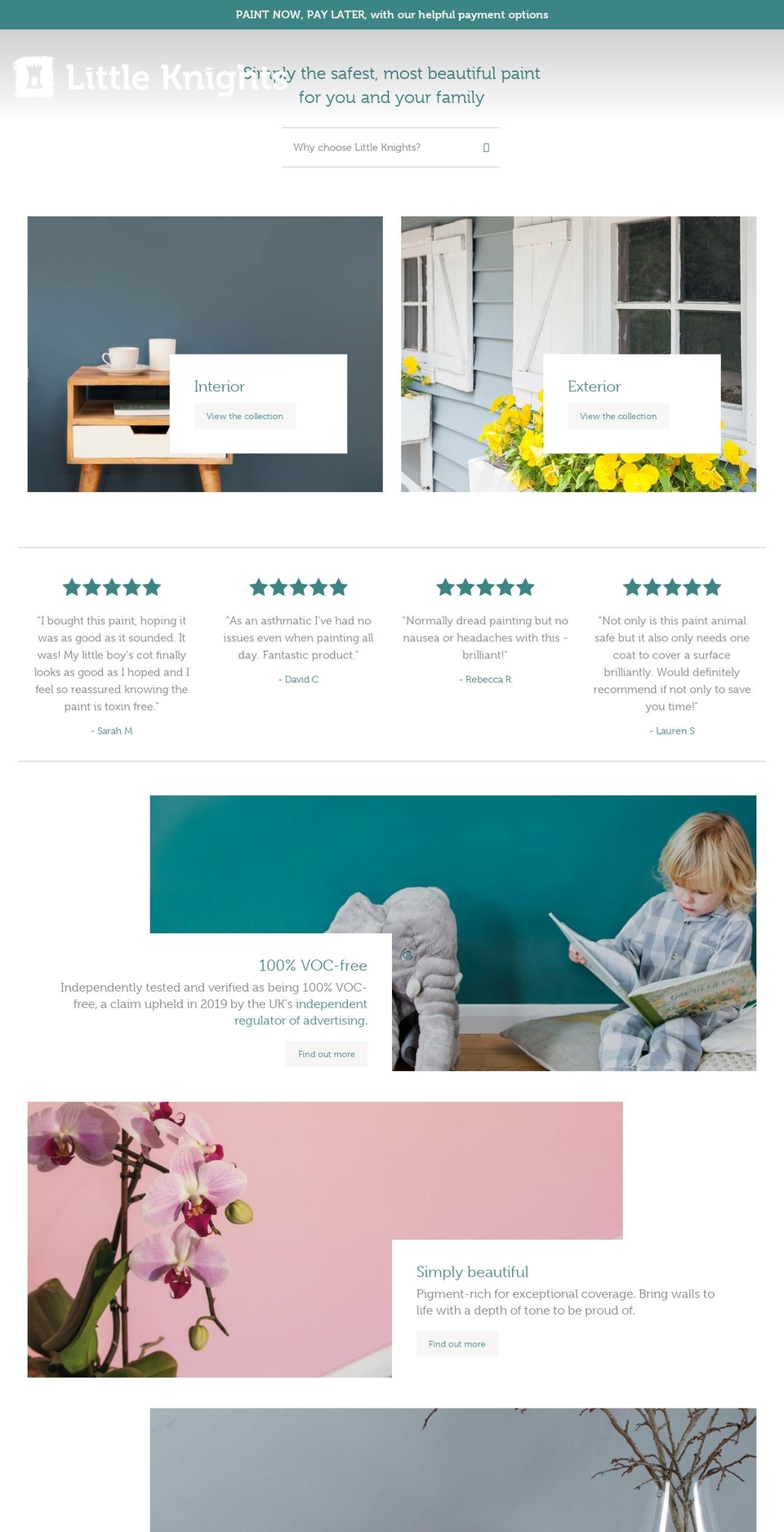 little-knights.co.uk shopify website screenshot
