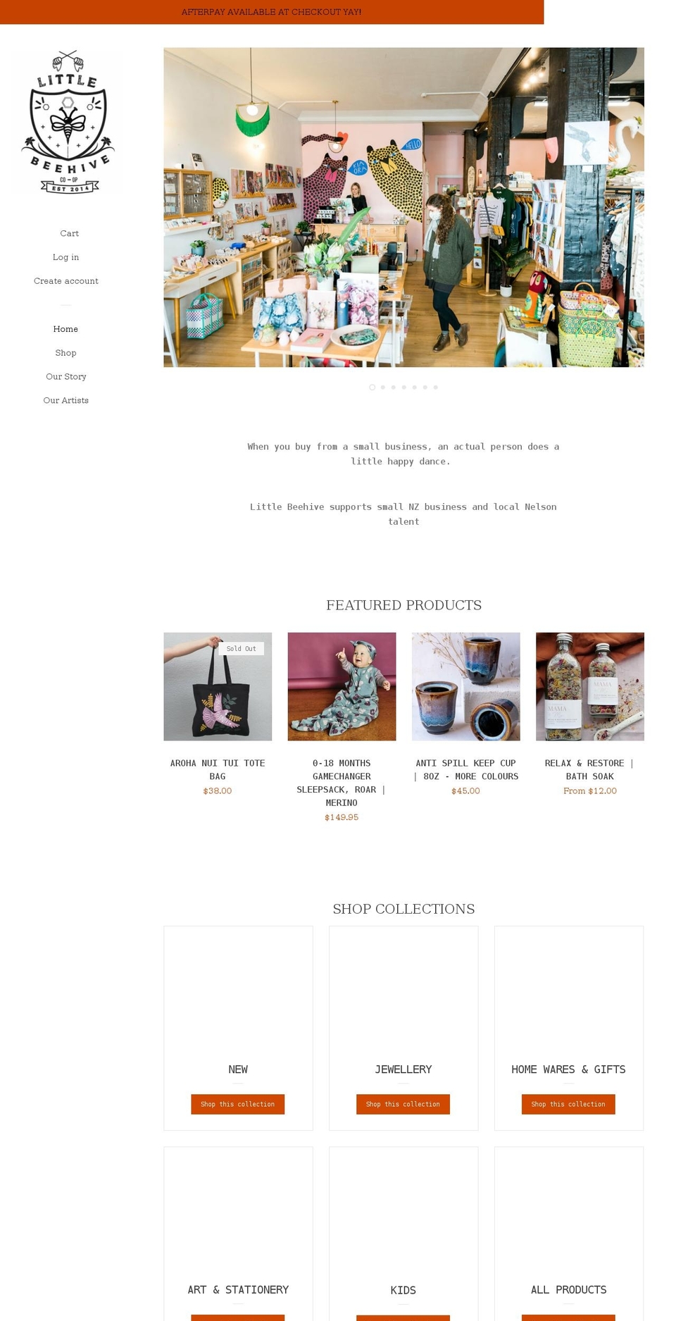 littlebeehive.shop shopify website screenshot