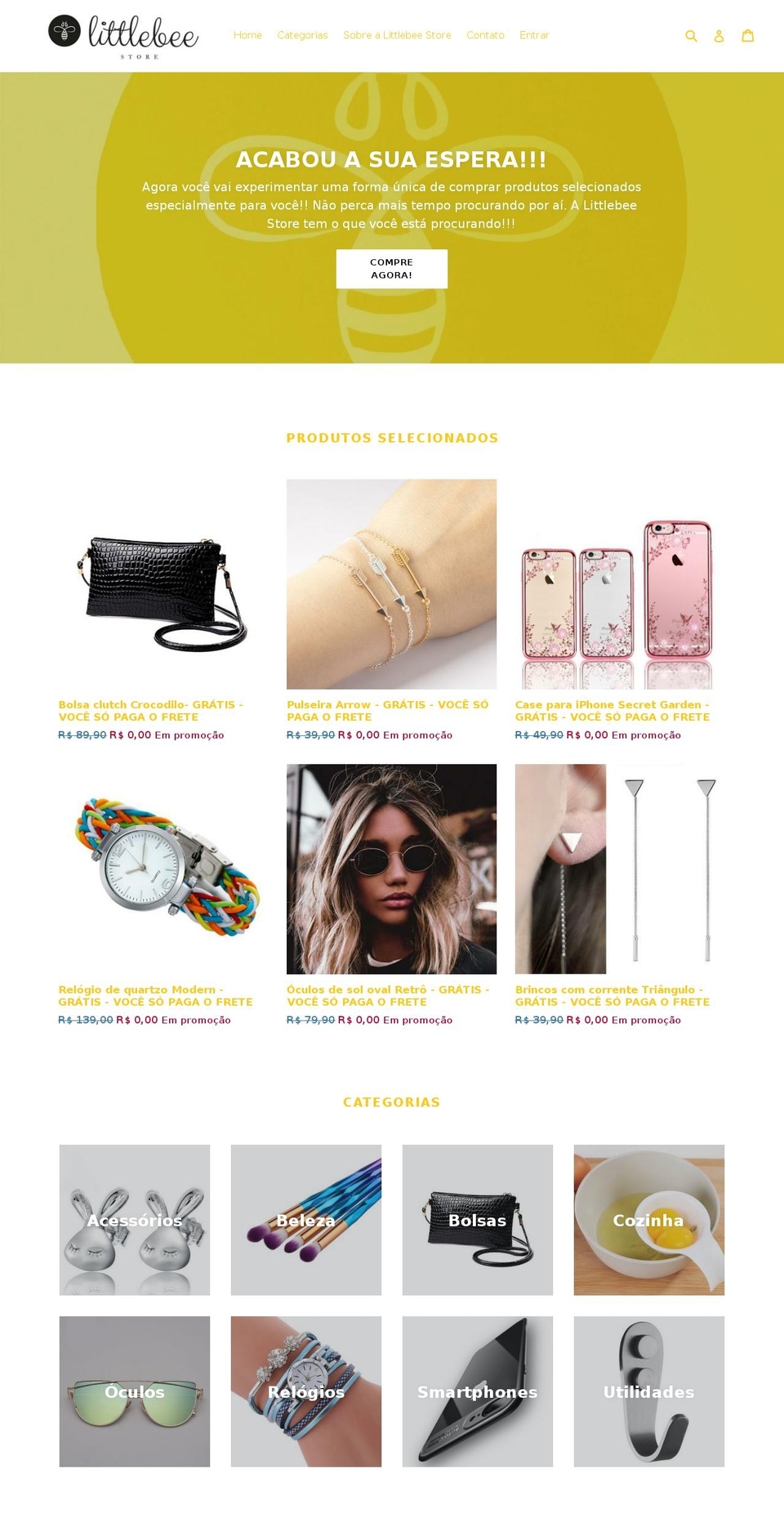 littlebeestore.com — Shopify storefront screenshot