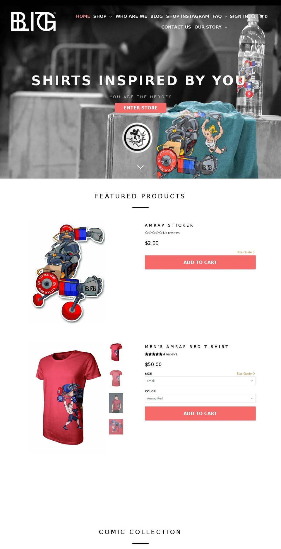 littlebig.co shopify website screenshot