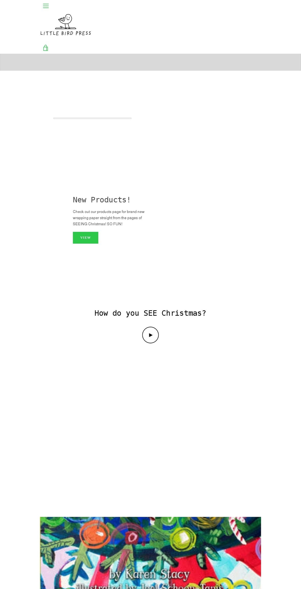 littlebirdpressonline.com shopify website screenshot