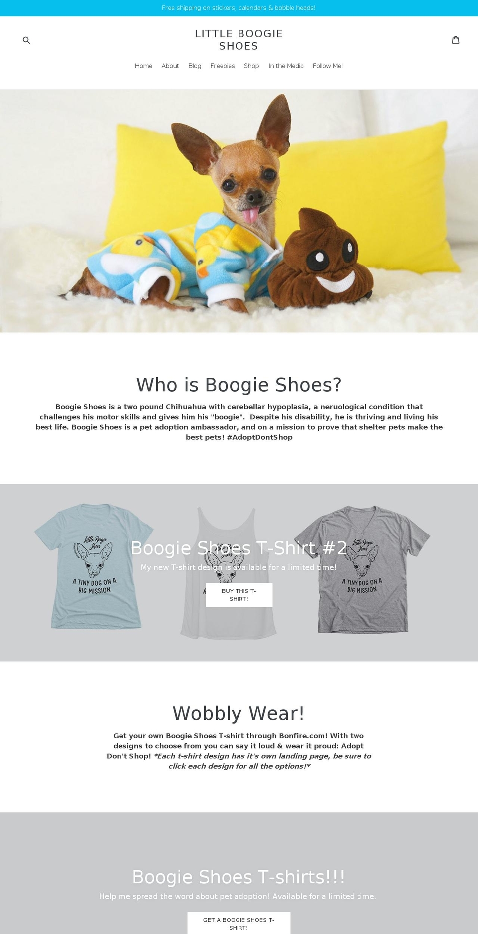 littleboogieshoes.com shopify website screenshot
